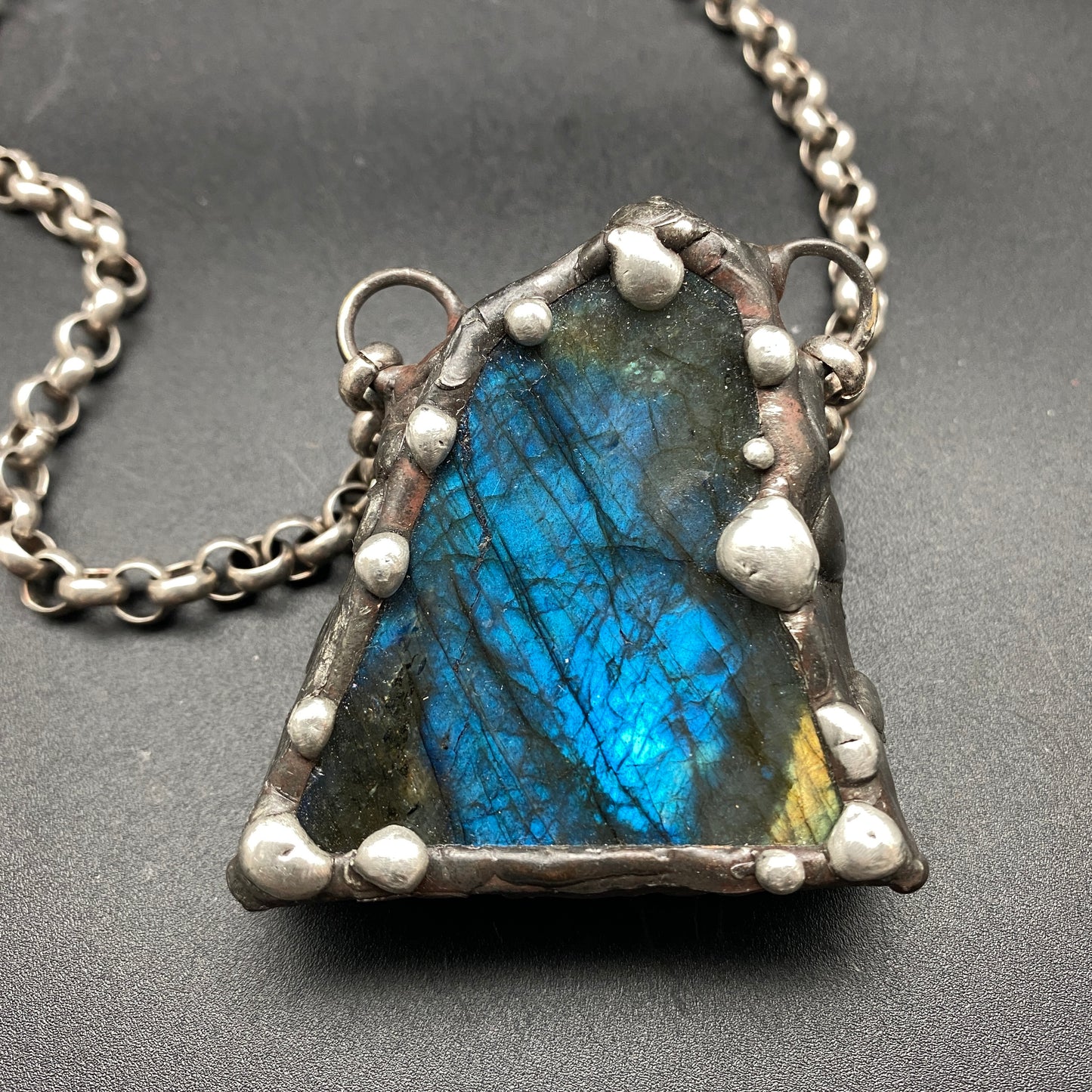 Aurora Nights ~ Labradorite Necklace