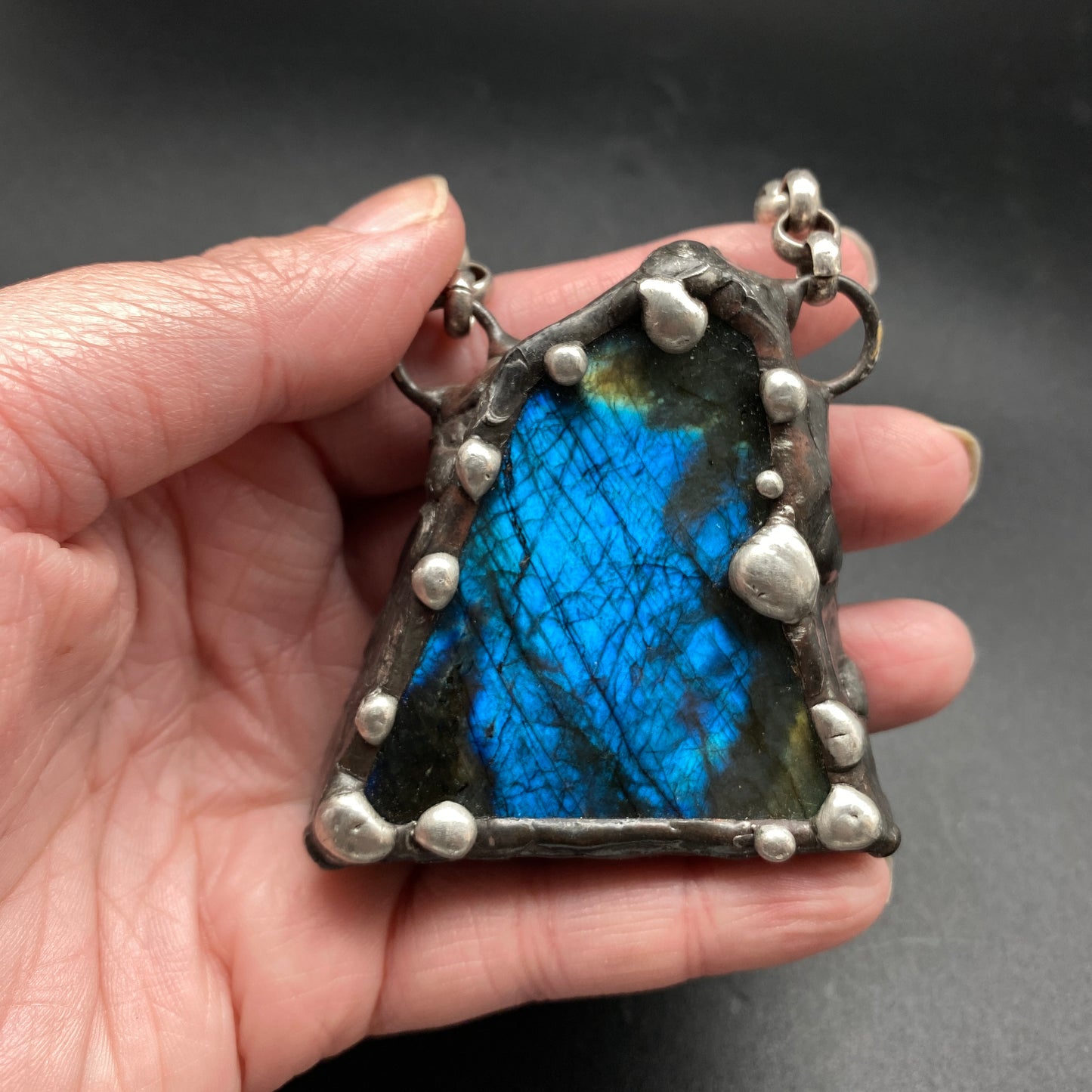 Aurora Nights ~ Labradorite Necklace