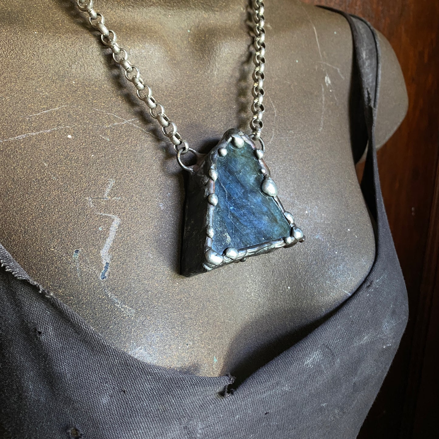 Aurora Nights ~ Labradorite Necklace