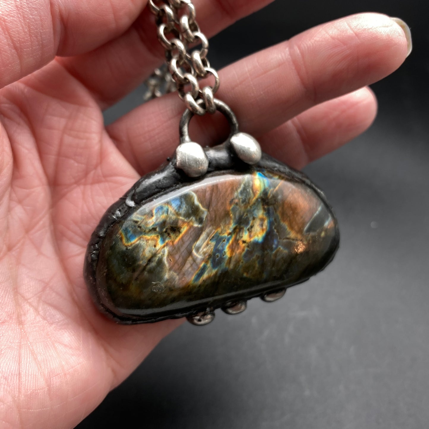 Magic ~ Labradorite Necklace