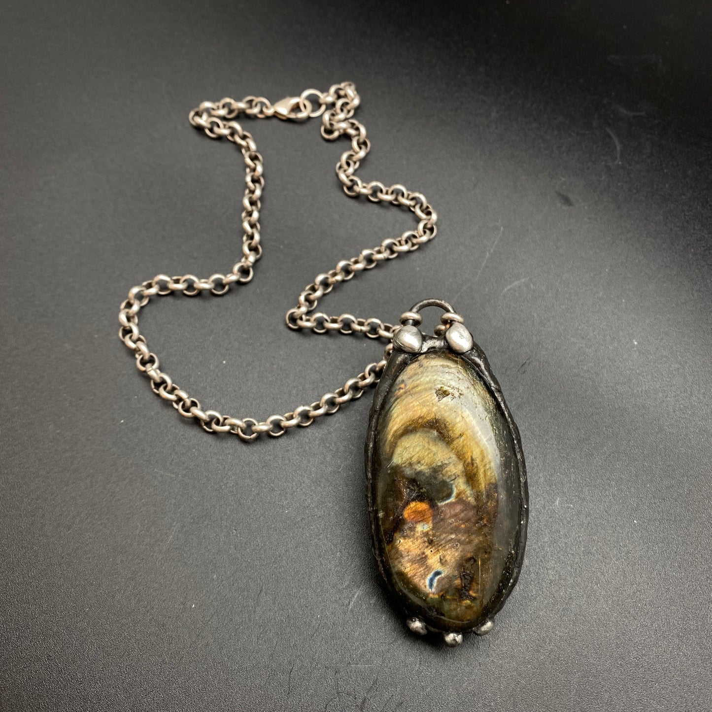 Life On Mars ~ Labradorite Necklace