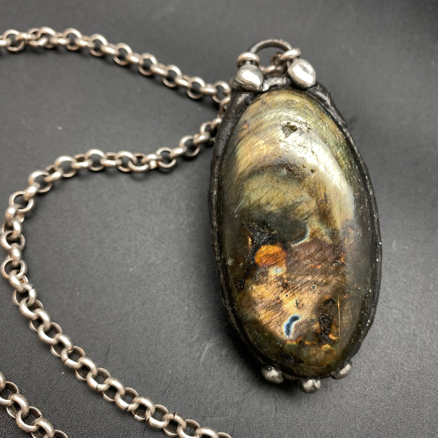 Life On Mars ~ Labradorite Necklace