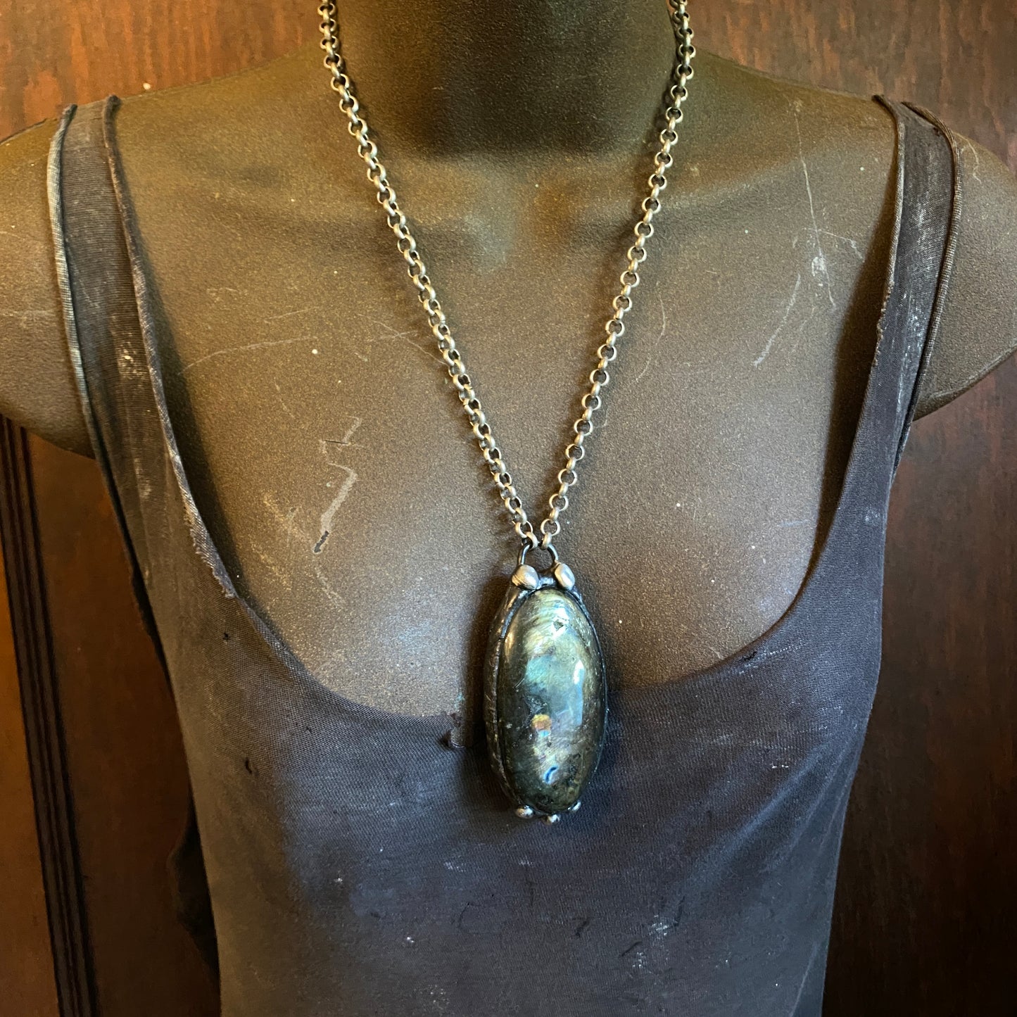 Life On Mars ~ Labradorite Necklace