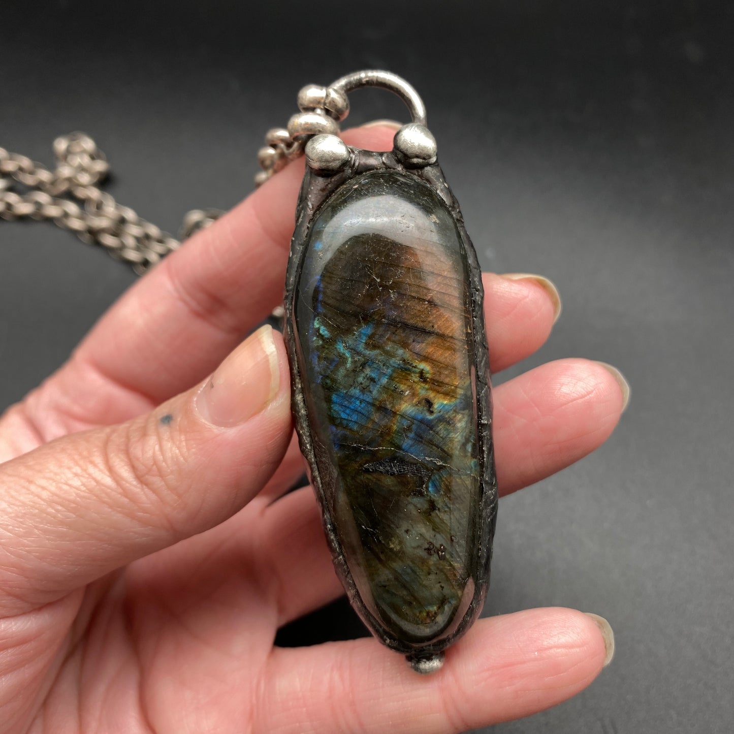 Magic ~ Labradorite Necklace