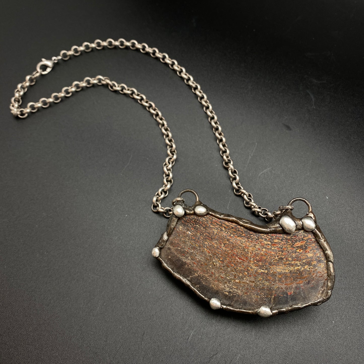 Jurassic  ~ Fossil Dino Bone Necklace