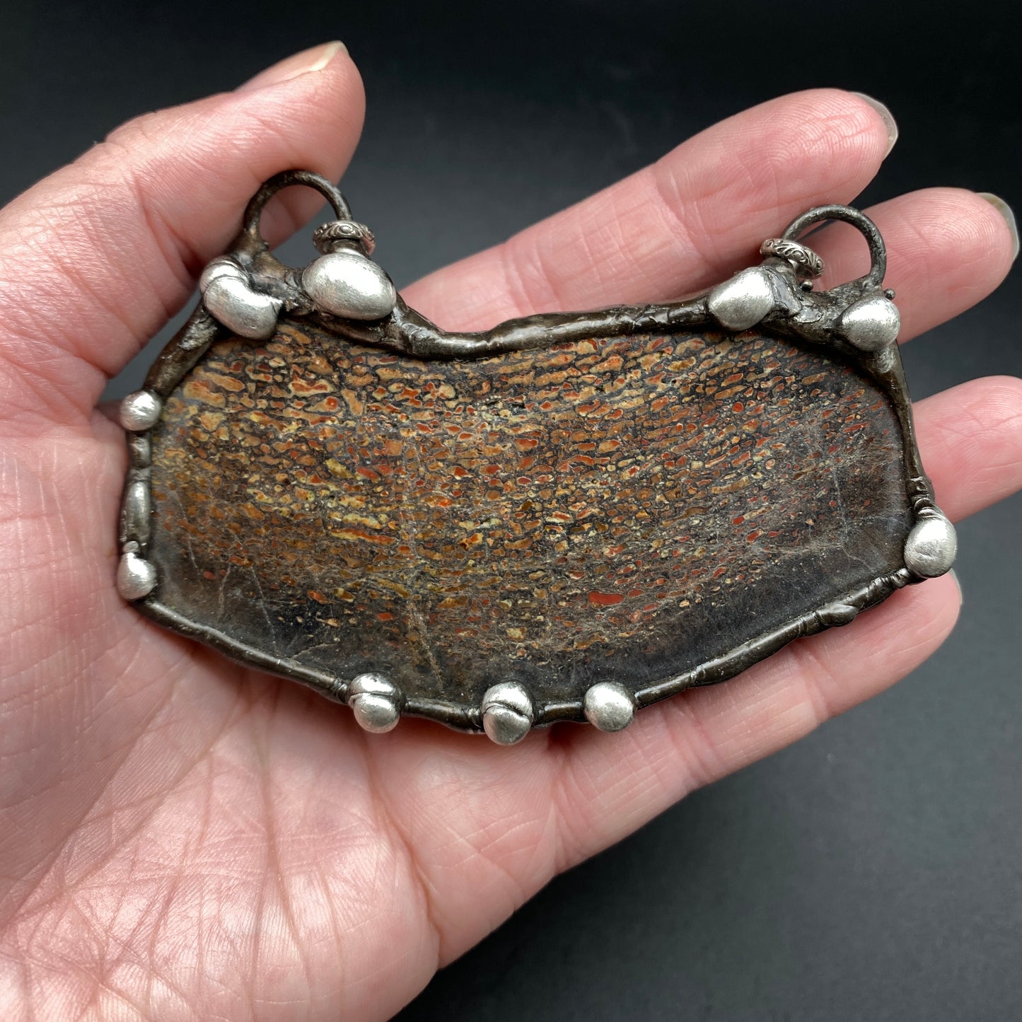 Jurassic  ~ Fossil Dino Bone Necklace