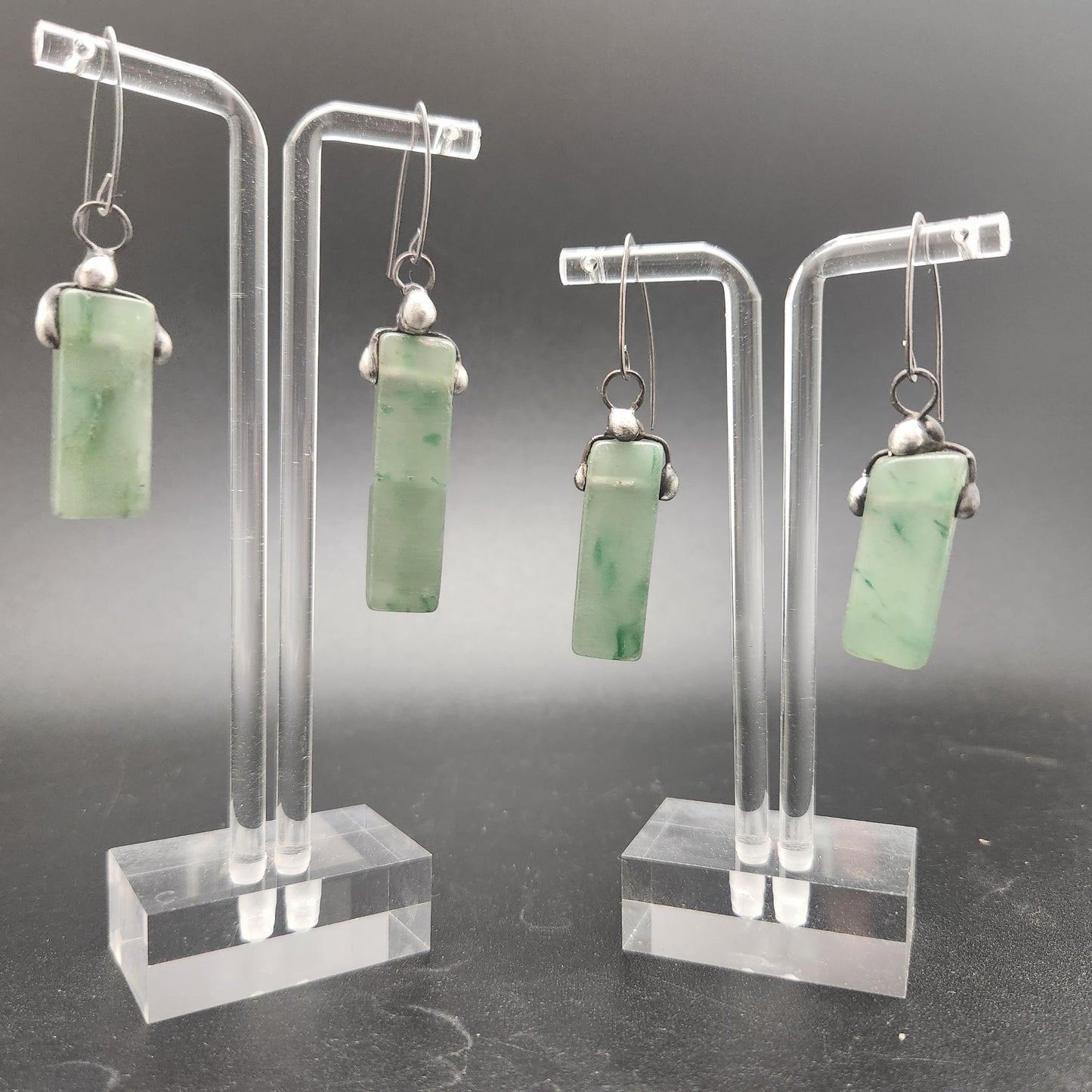 Soft ~ Green Aventurine Earrings