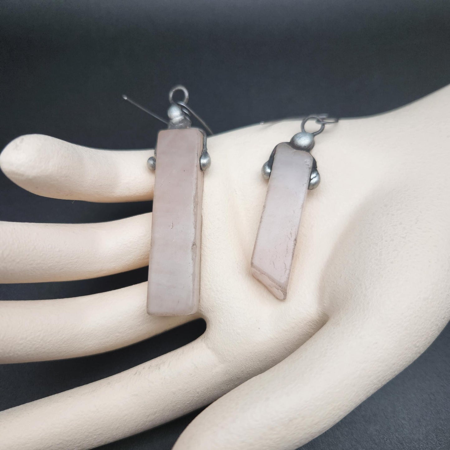 Gentle ~ Rose Quartz Earrings