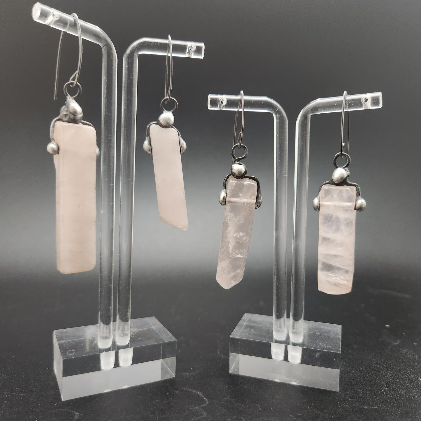 Gentle ~ Rose Quartz Earrings