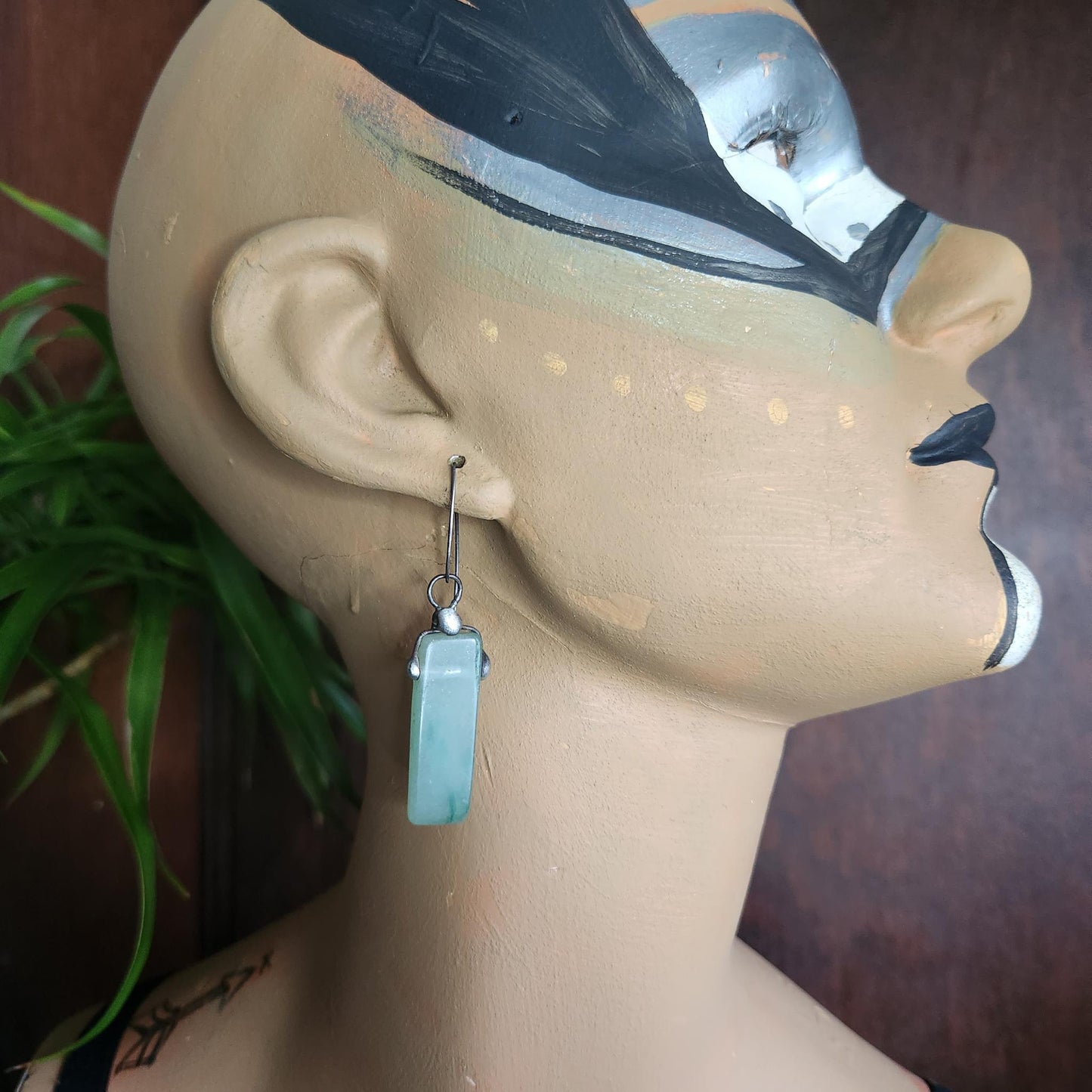 Soft ~ Green Aventurine Earrings