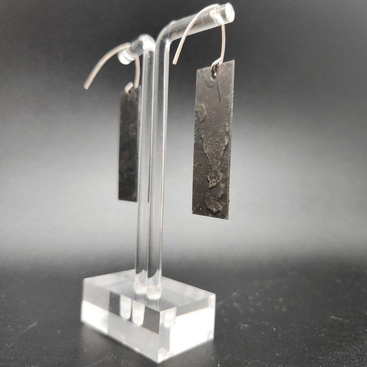 Obelisk ~ Soldered Textured Earrings