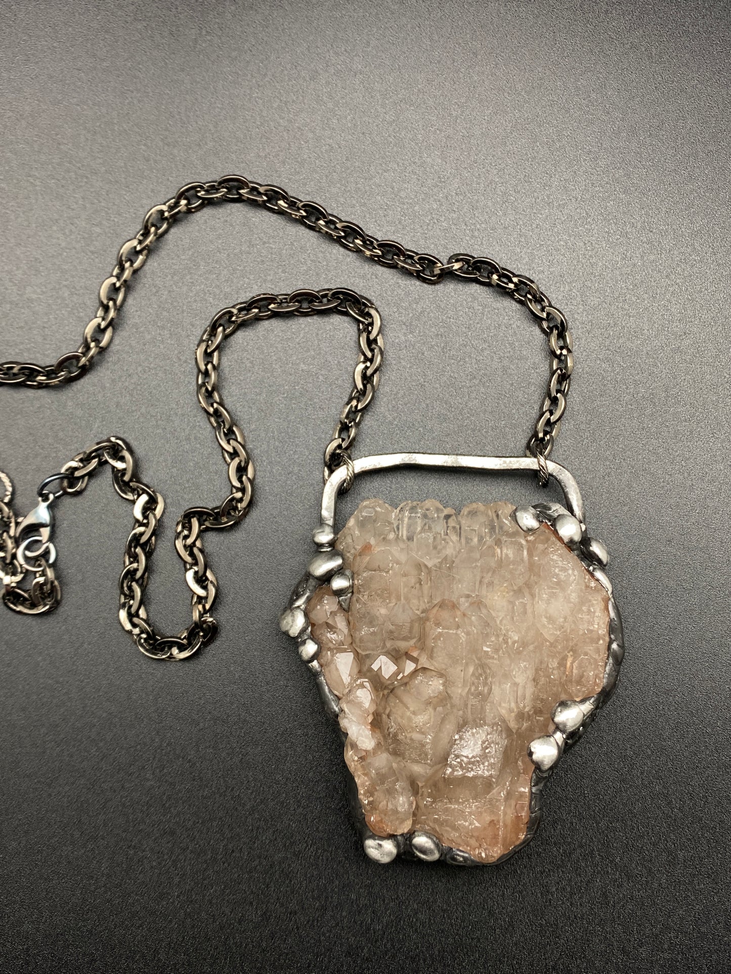 The Last Unicorn ~ Elestial Smoky Quartz Necklace