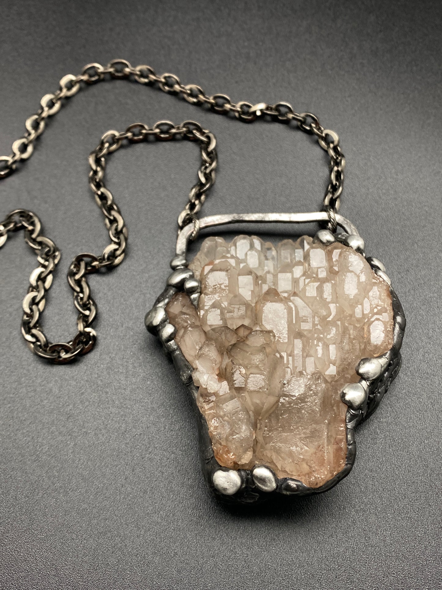 The Last Unicorn ~ Elestial Smoky Quartz Necklace