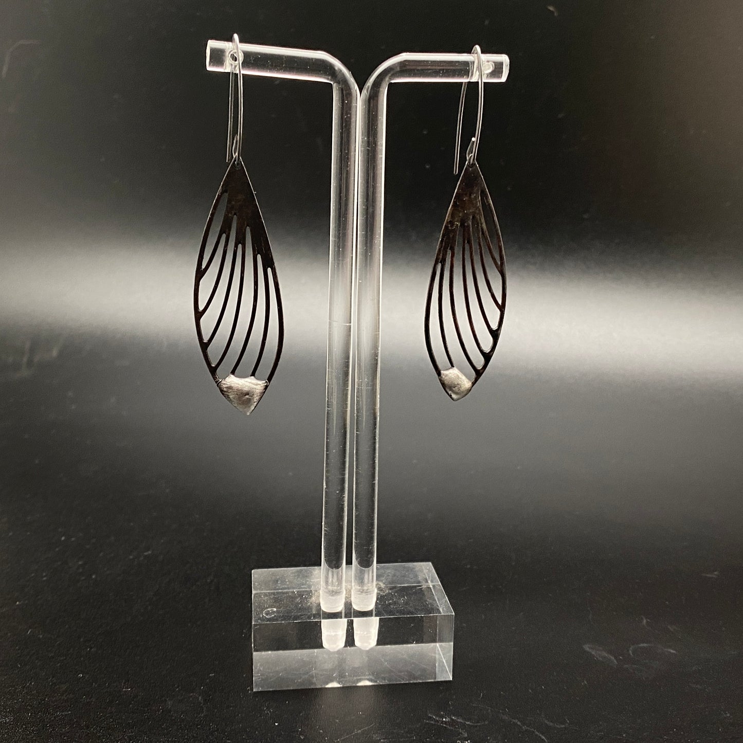 Fae ~ Soldered Lightweight Wing Earrings
