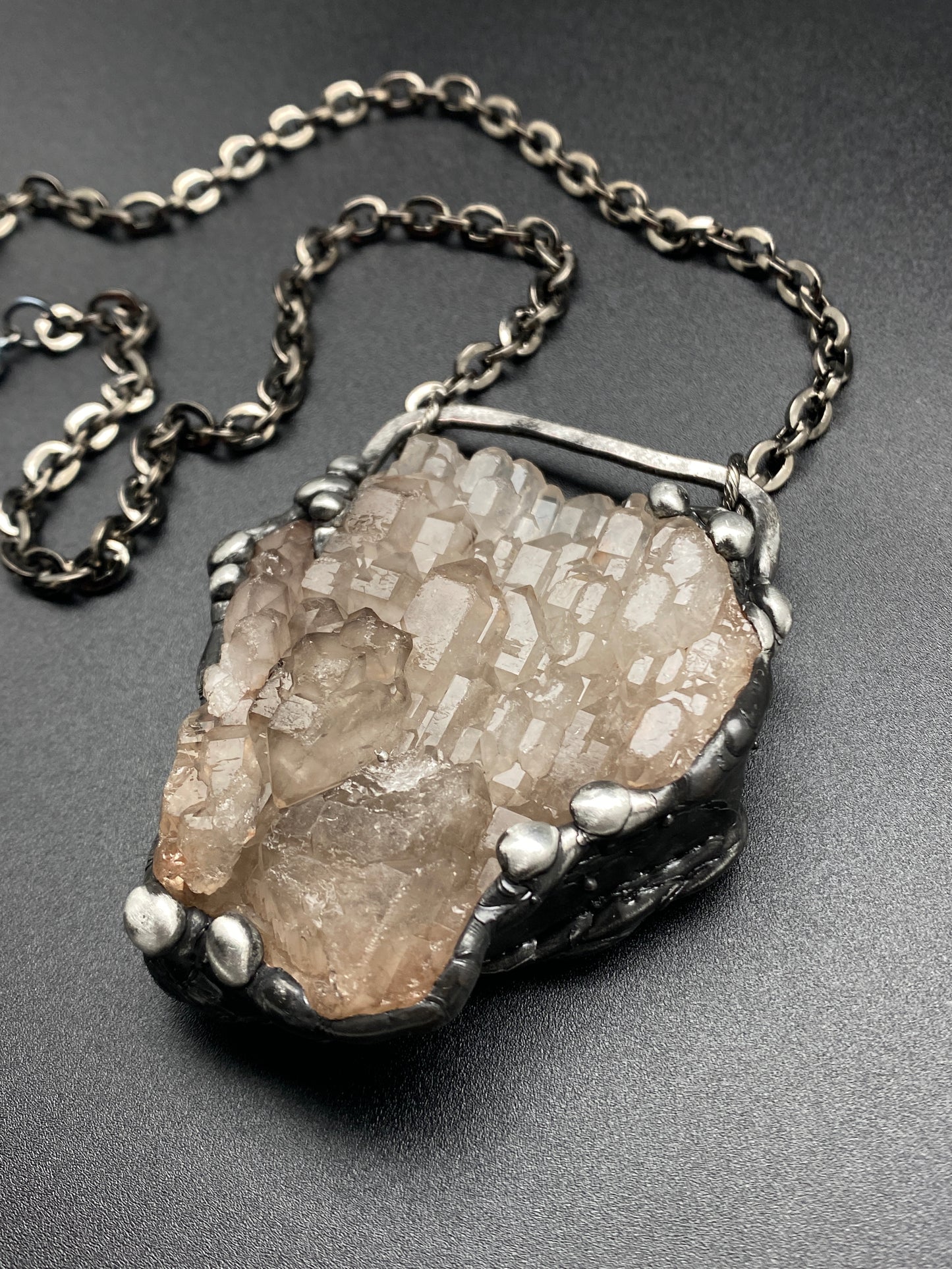 The Last Unicorn ~ Elestial Smoky Quartz Necklace