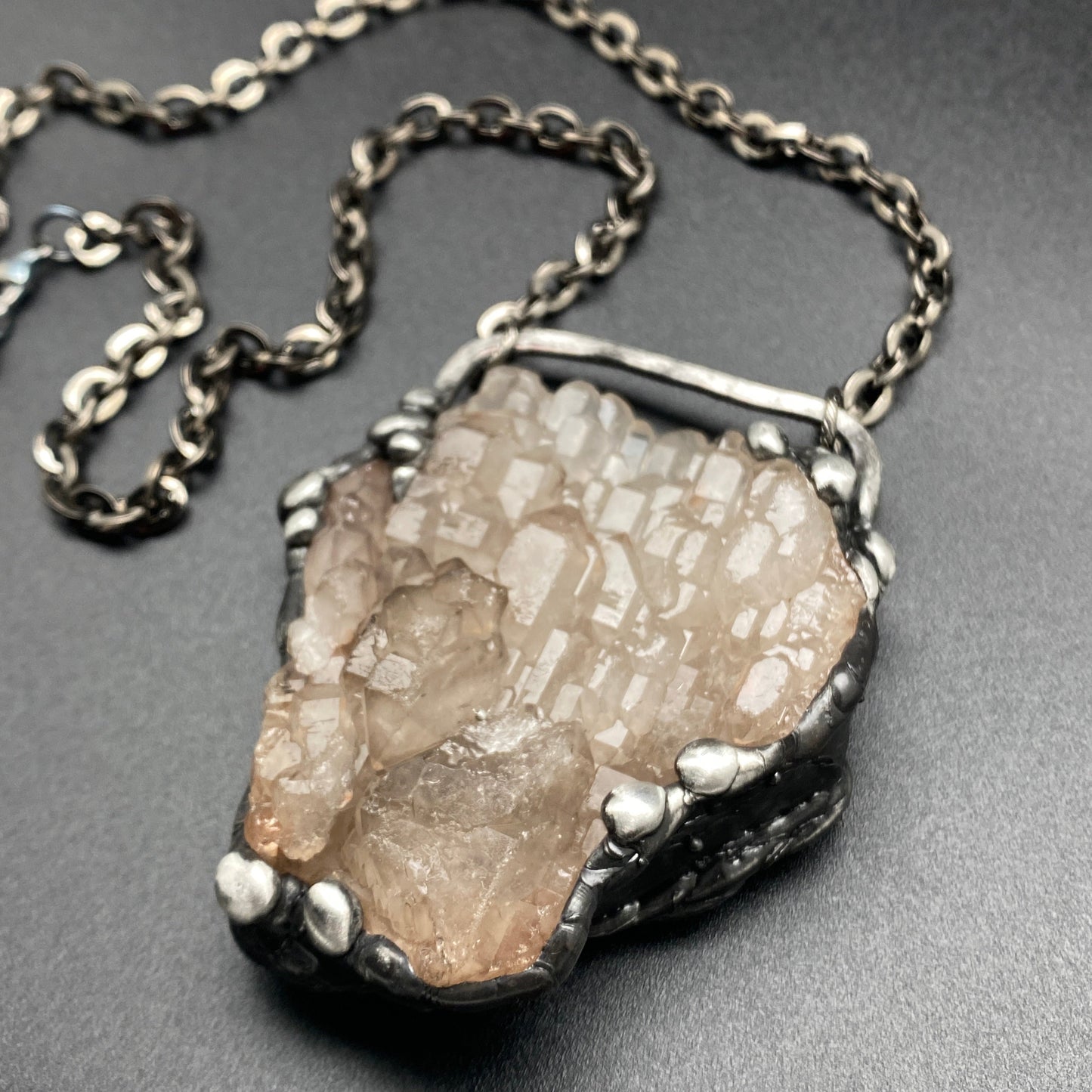 The Last Unicorn ~ Elestial Smoky Quartz Necklace