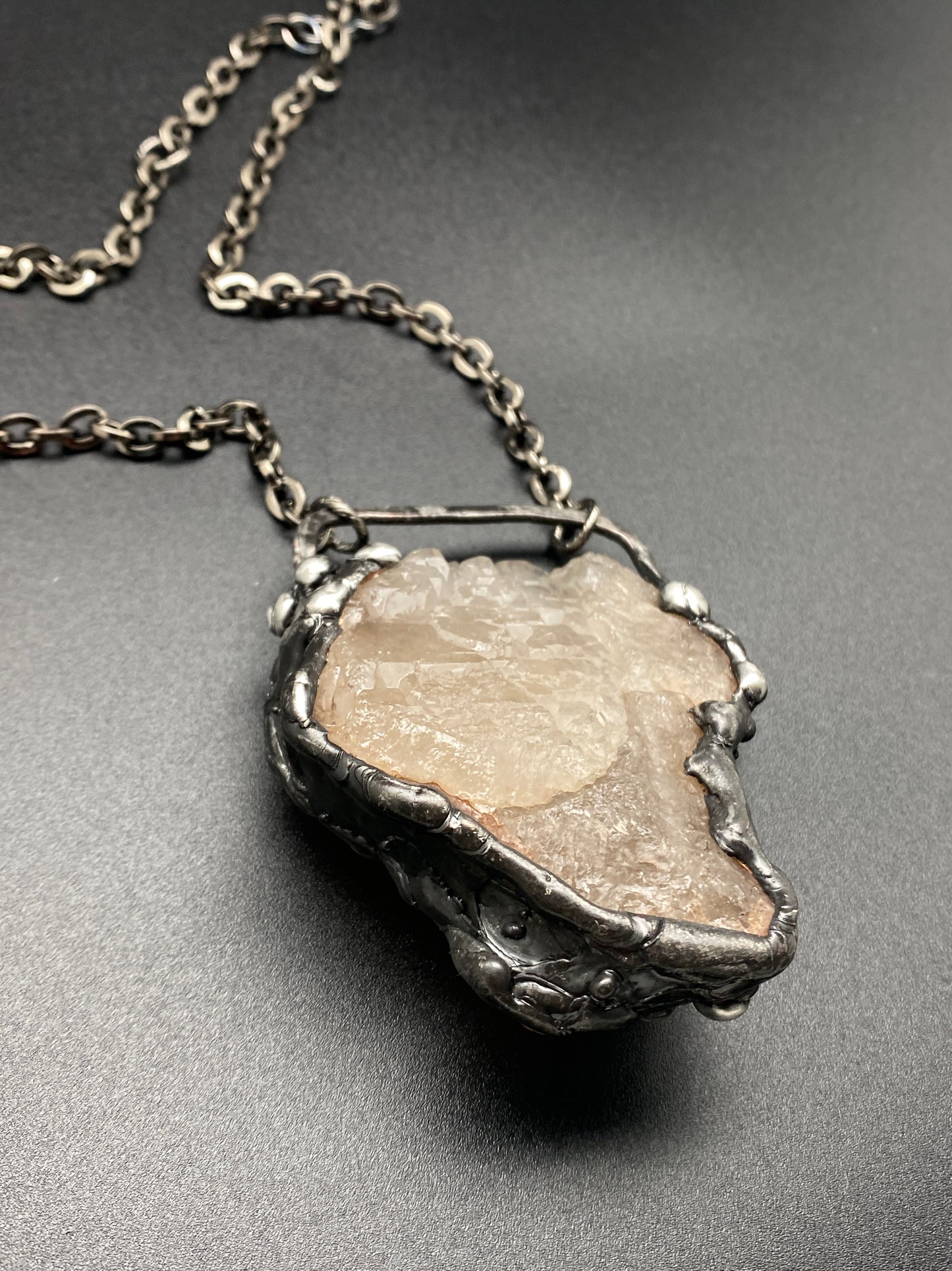 The Last Unicorn ~ Elestial Smoky Quartz Necklace