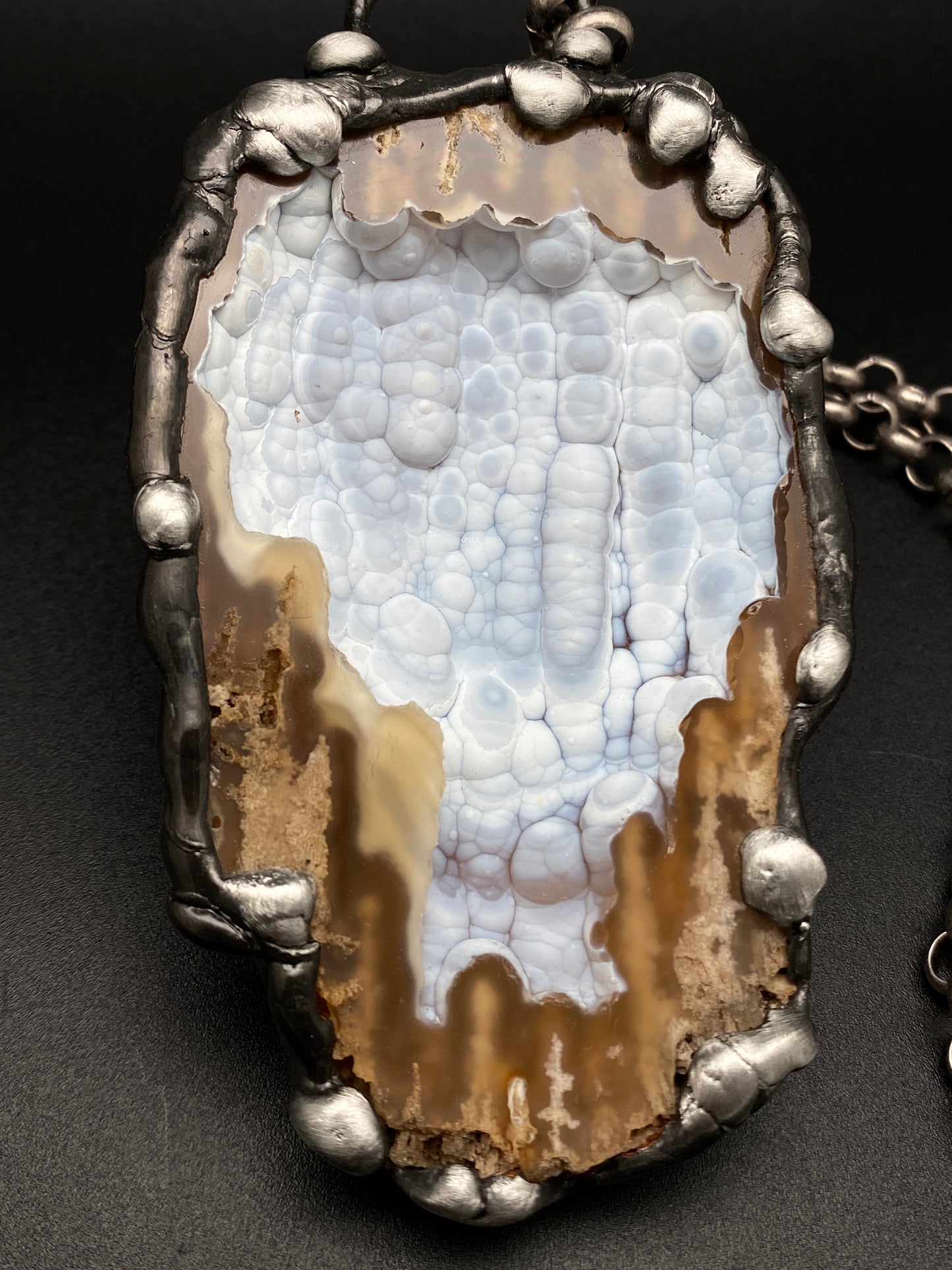 Extinction ~ Agatized Coral Necklace ~ Florida