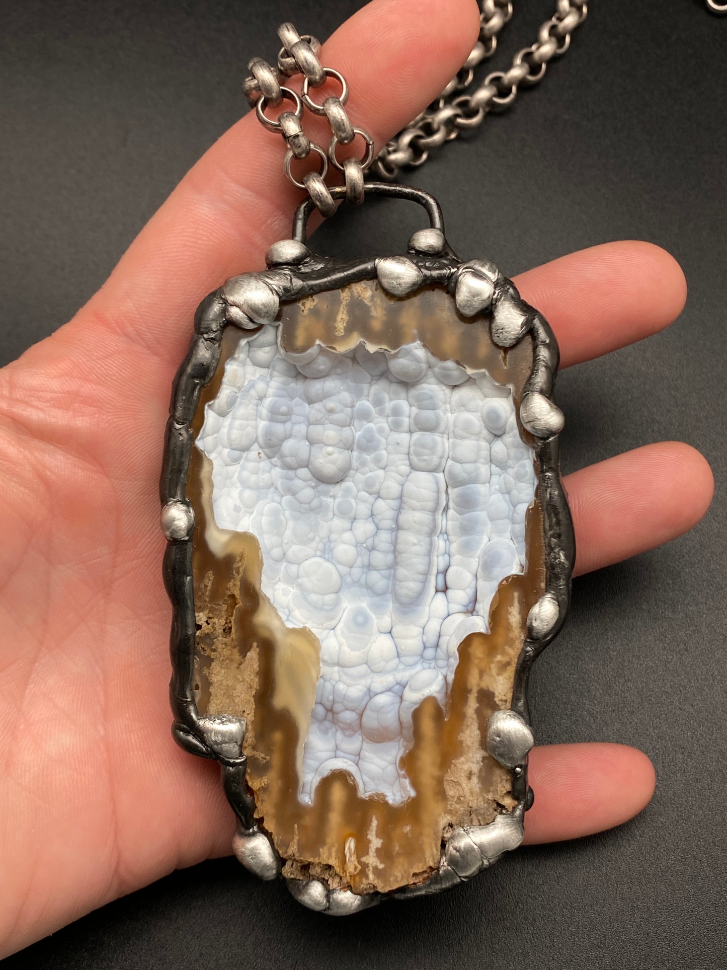 Extinction ~ Agatized Coral Necklace ~ Florida