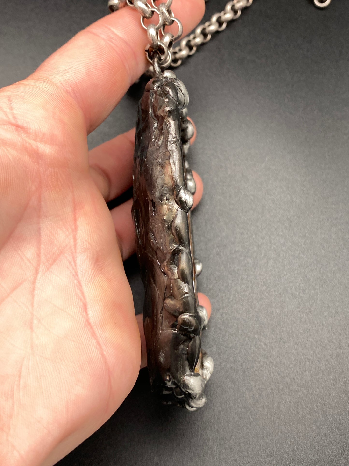 Extinction ~ Agatized Coral Necklace ~ Florida
