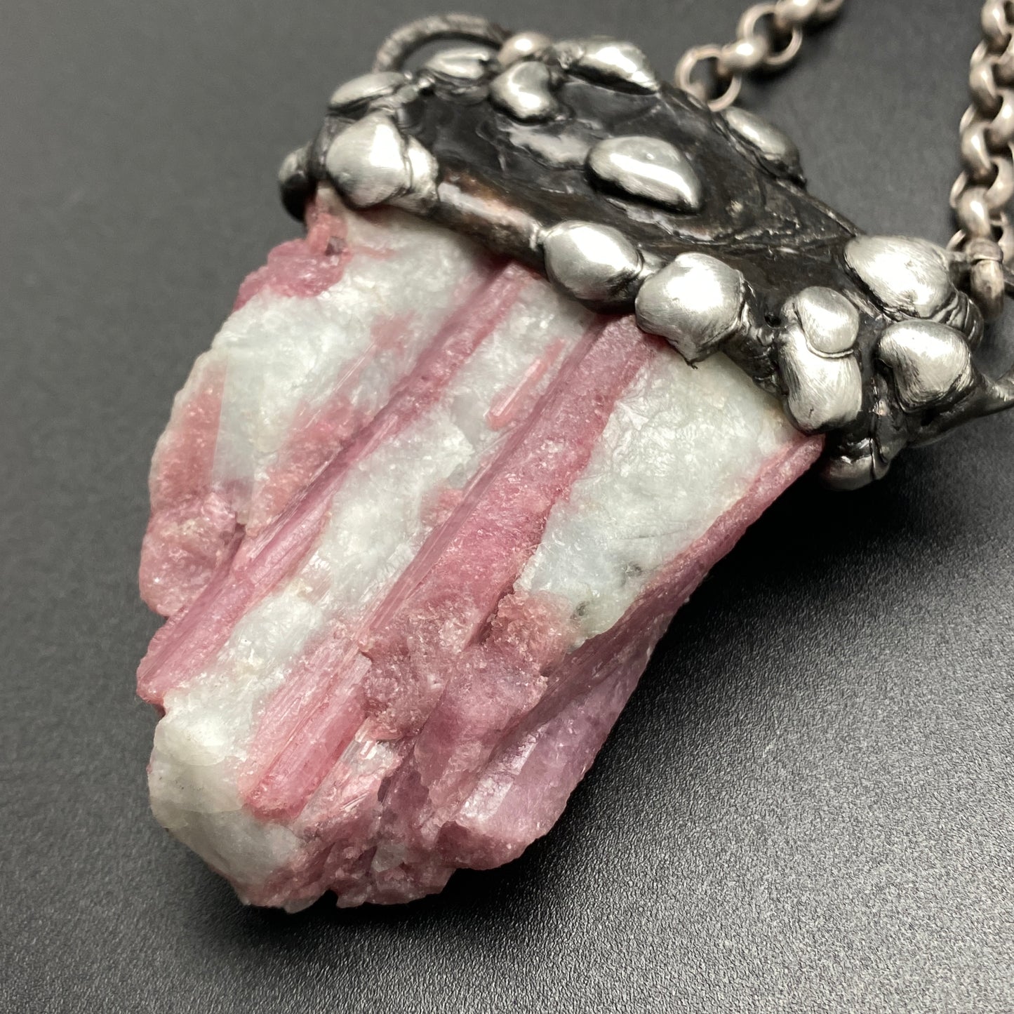 Acadia ~ Pink Tourmaline In Matrix