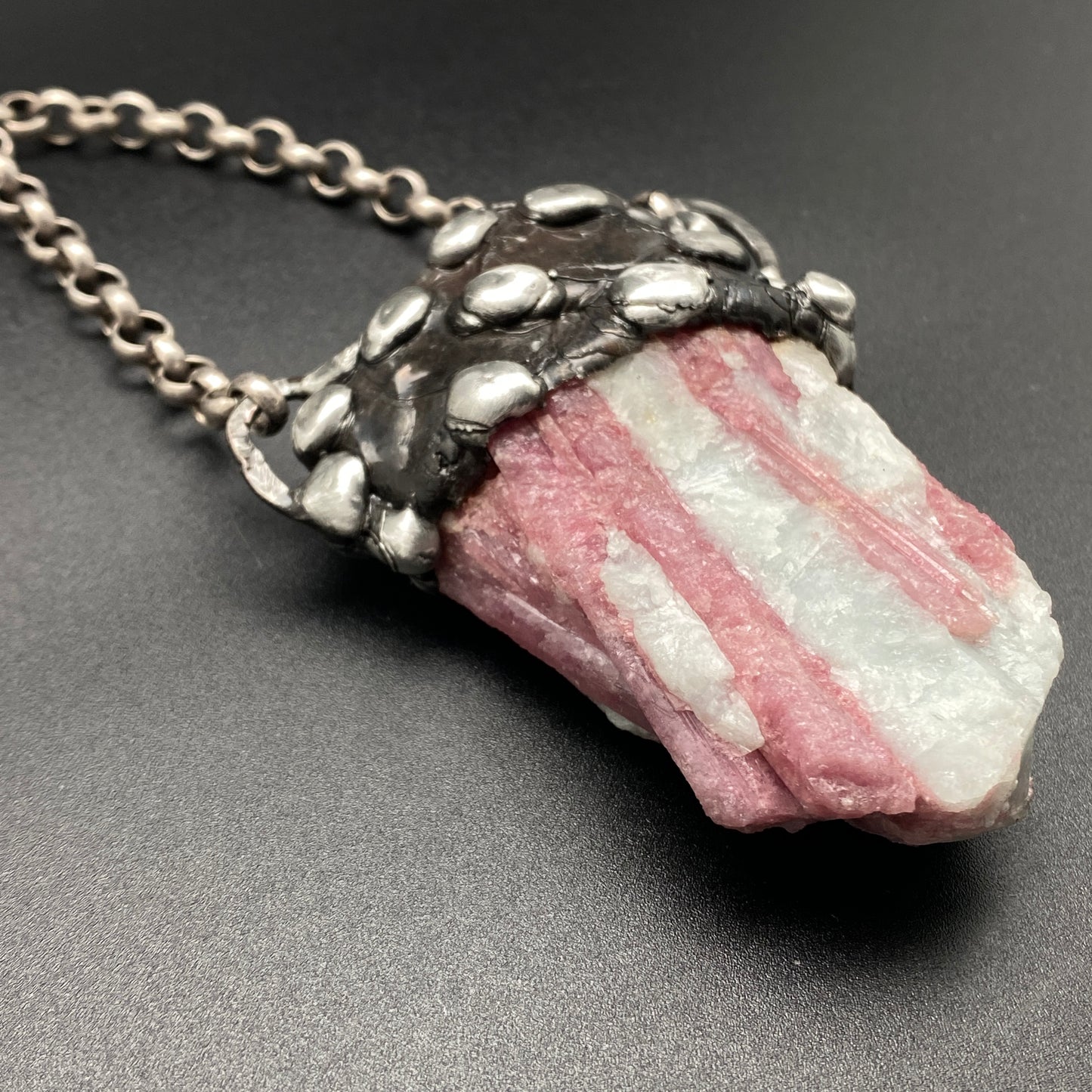 Acadia ~ Pink Tourmaline In Matrix