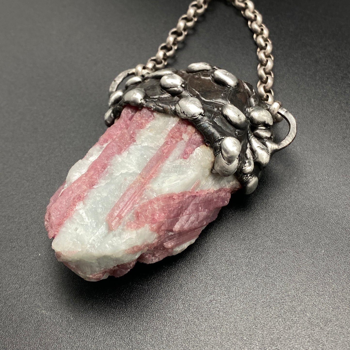 Acadia ~ Pink Tourmaline In Matrix