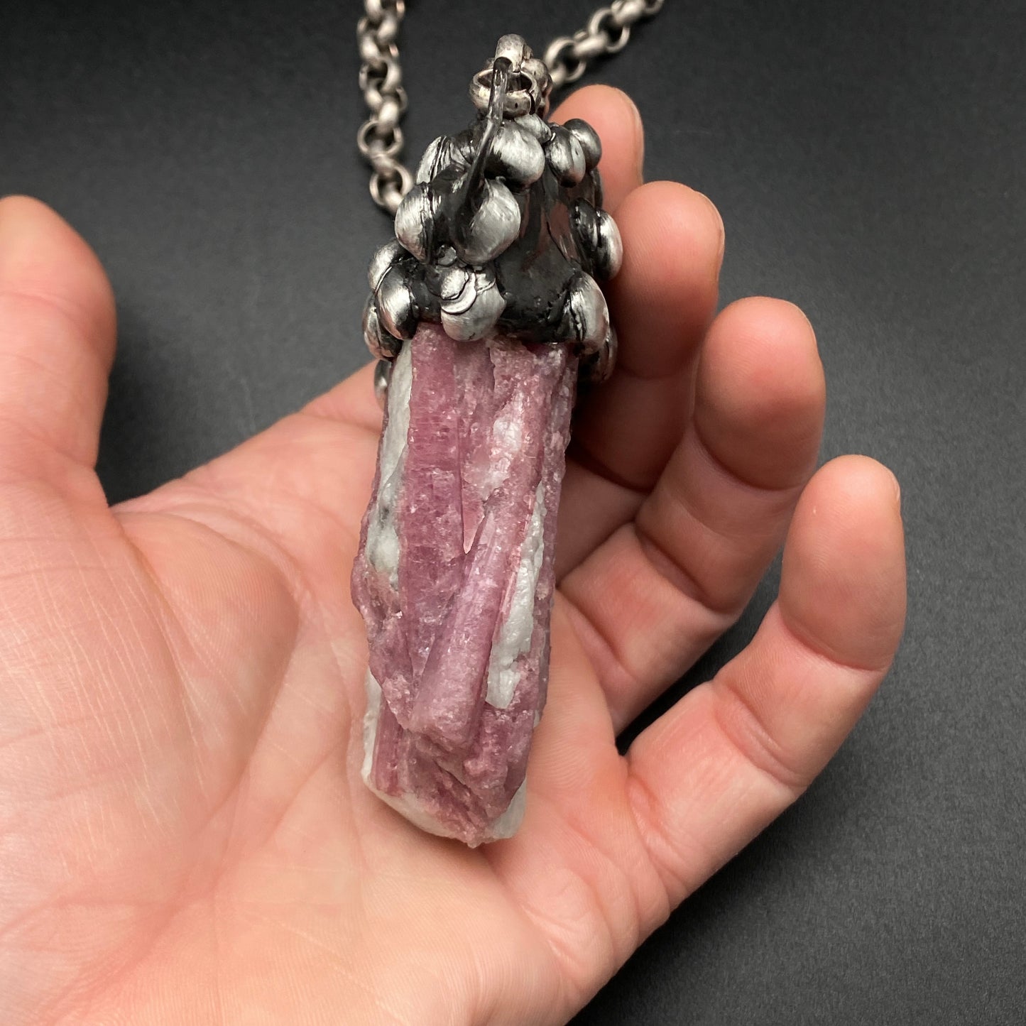 Acadia ~ Pink Tourmaline In Matrix