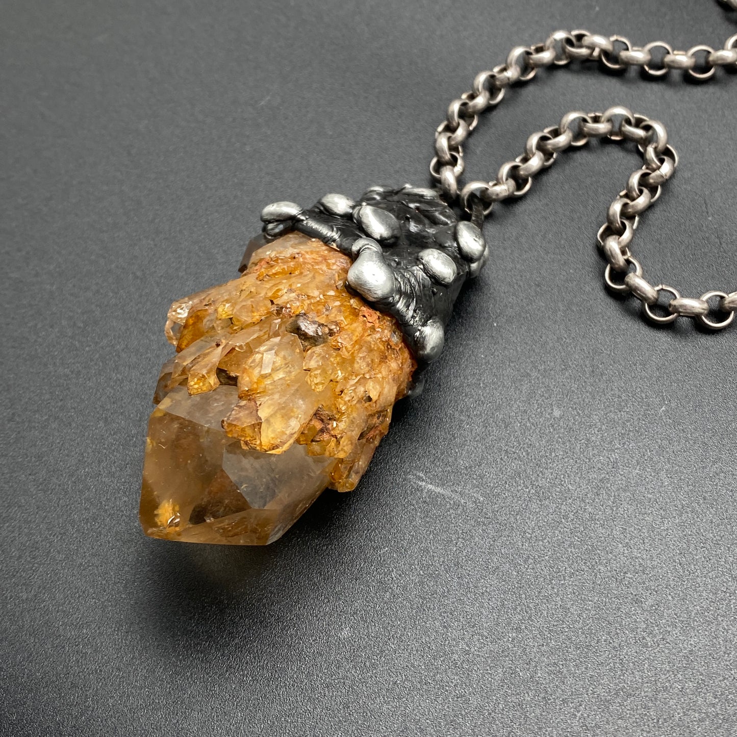 Castle For A Dreamer ~ Kundalini Citrine Necklace