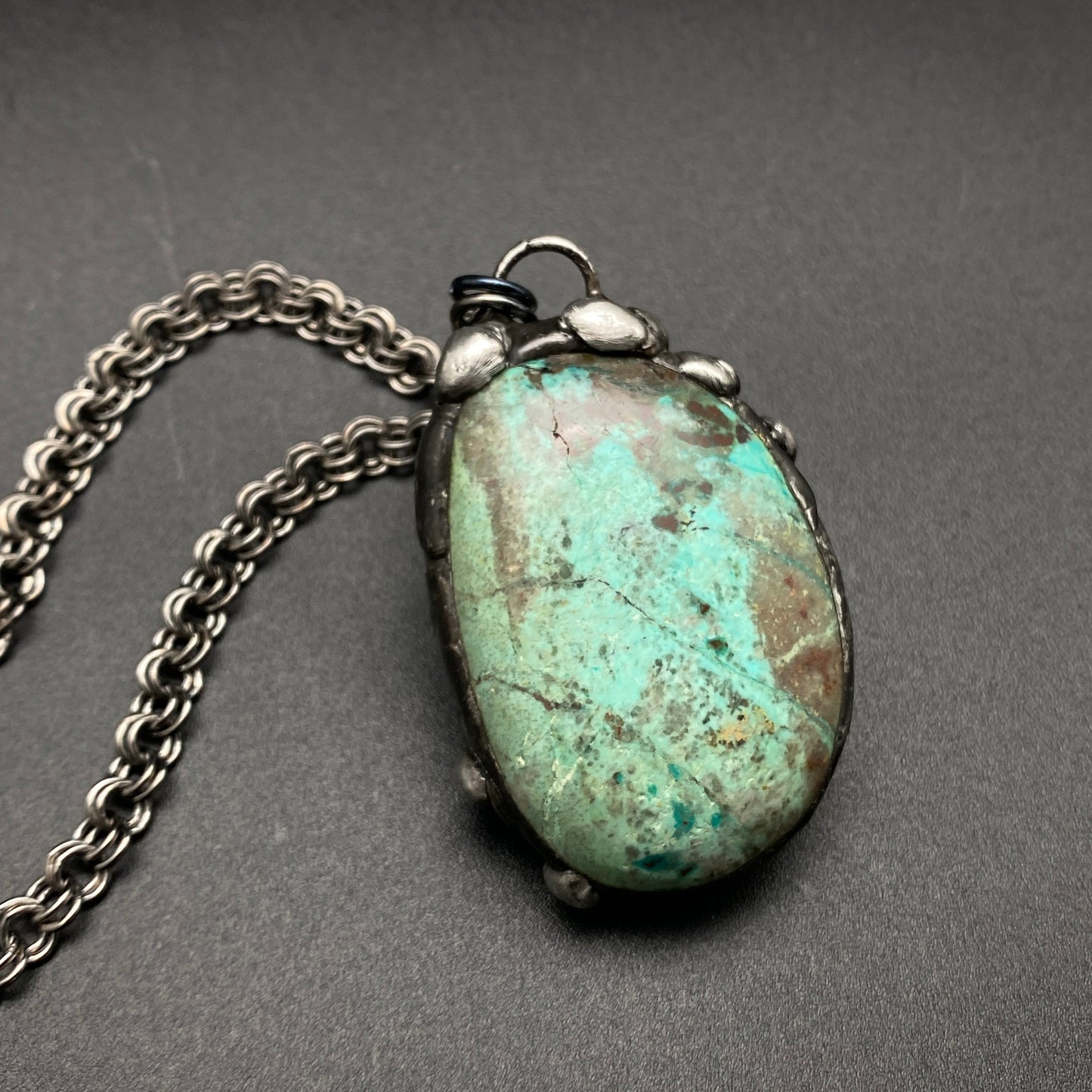 Earth ~ Chrysocolla Necklace
