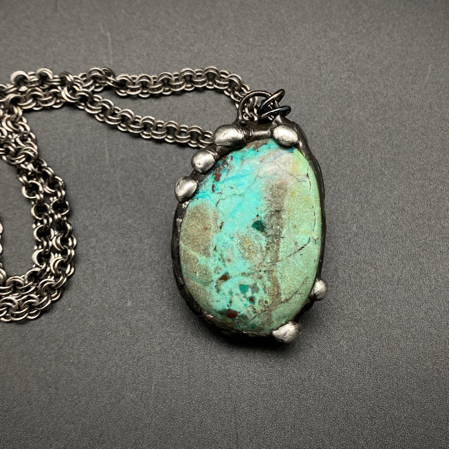 Earth ~ Chrysocolla Necklace