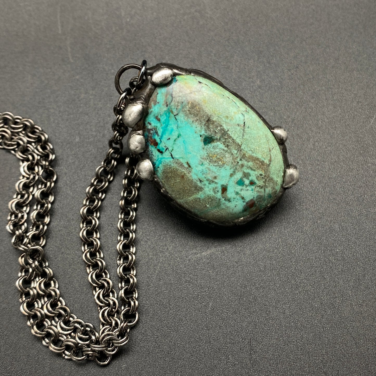 Earth ~ Chrysocolla Necklace