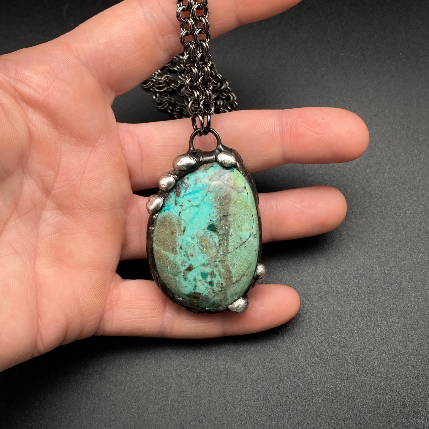 Earth ~ Chrysocolla Necklace