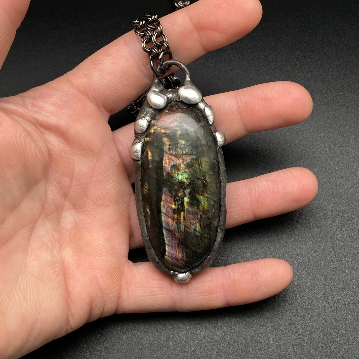 Magic ~ Labradorite Spectrolite Necklace