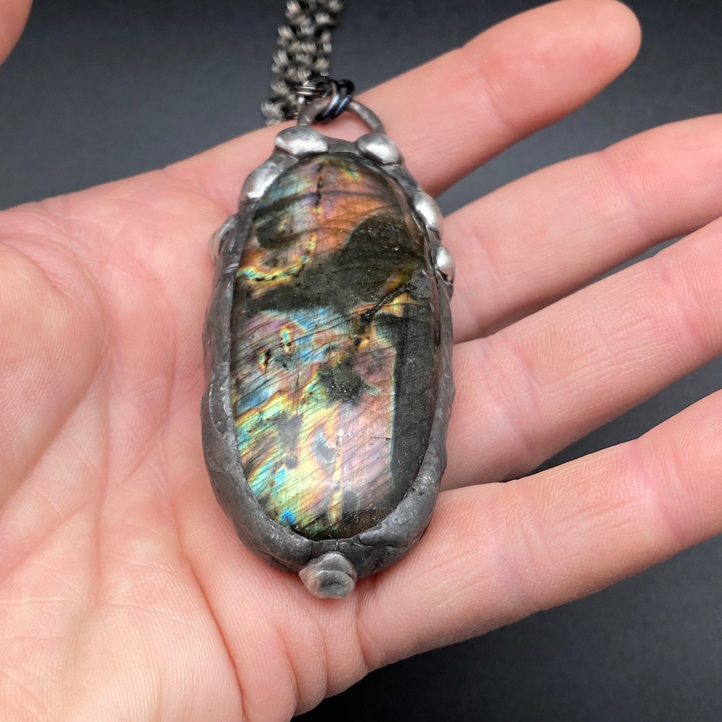 Magic ~ Labradorite Spectrolite Necklace