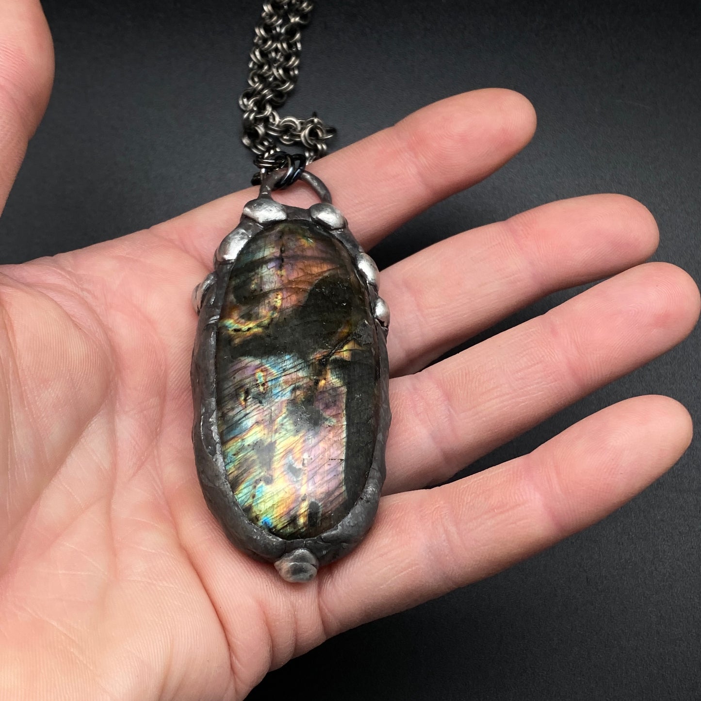 Magic ~ Labradorite Spectrolite Necklace