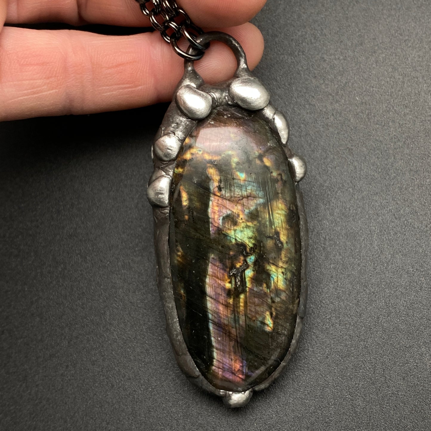 Magic ~ Labradorite Spectrolite Necklace