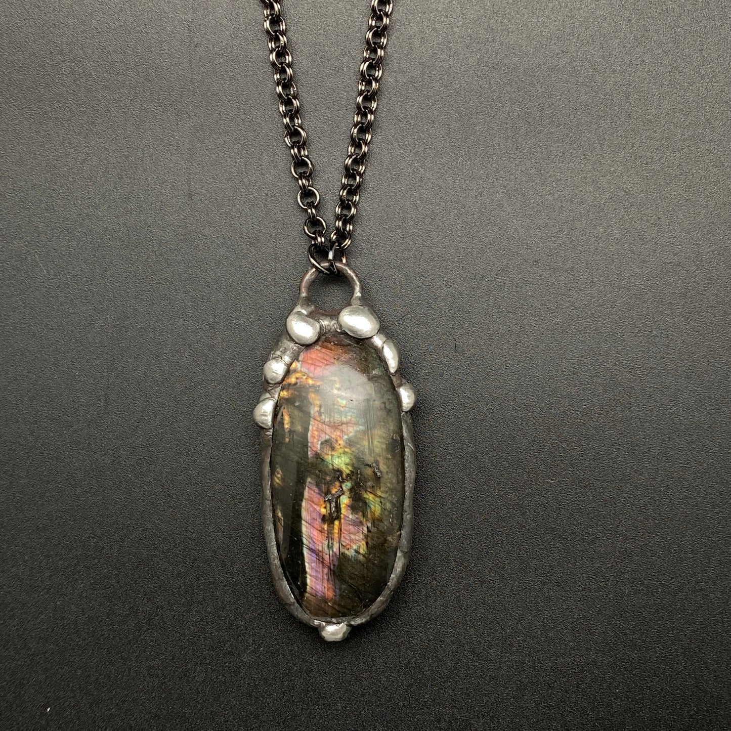Magic ~ Labradorite Spectrolite Necklace