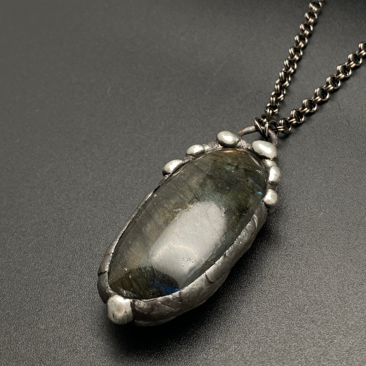 Magic ~ Labradorite Spectrolite Necklace