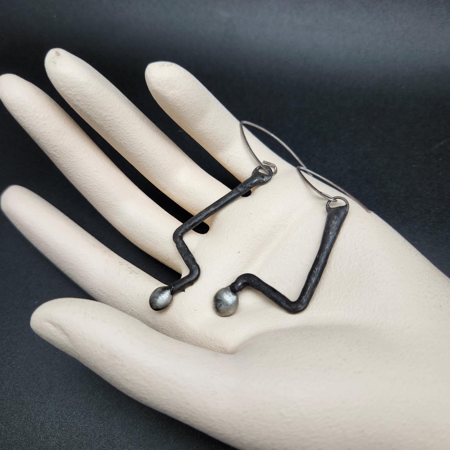 Dance ~ Soldered Shape Earrings