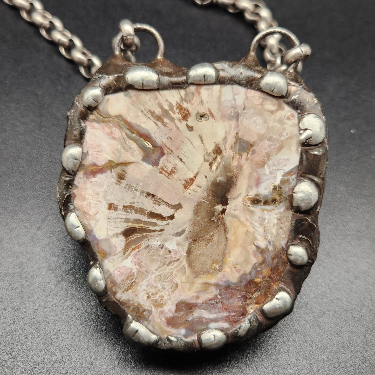 Goliath ~ Petrified Wood Necklace