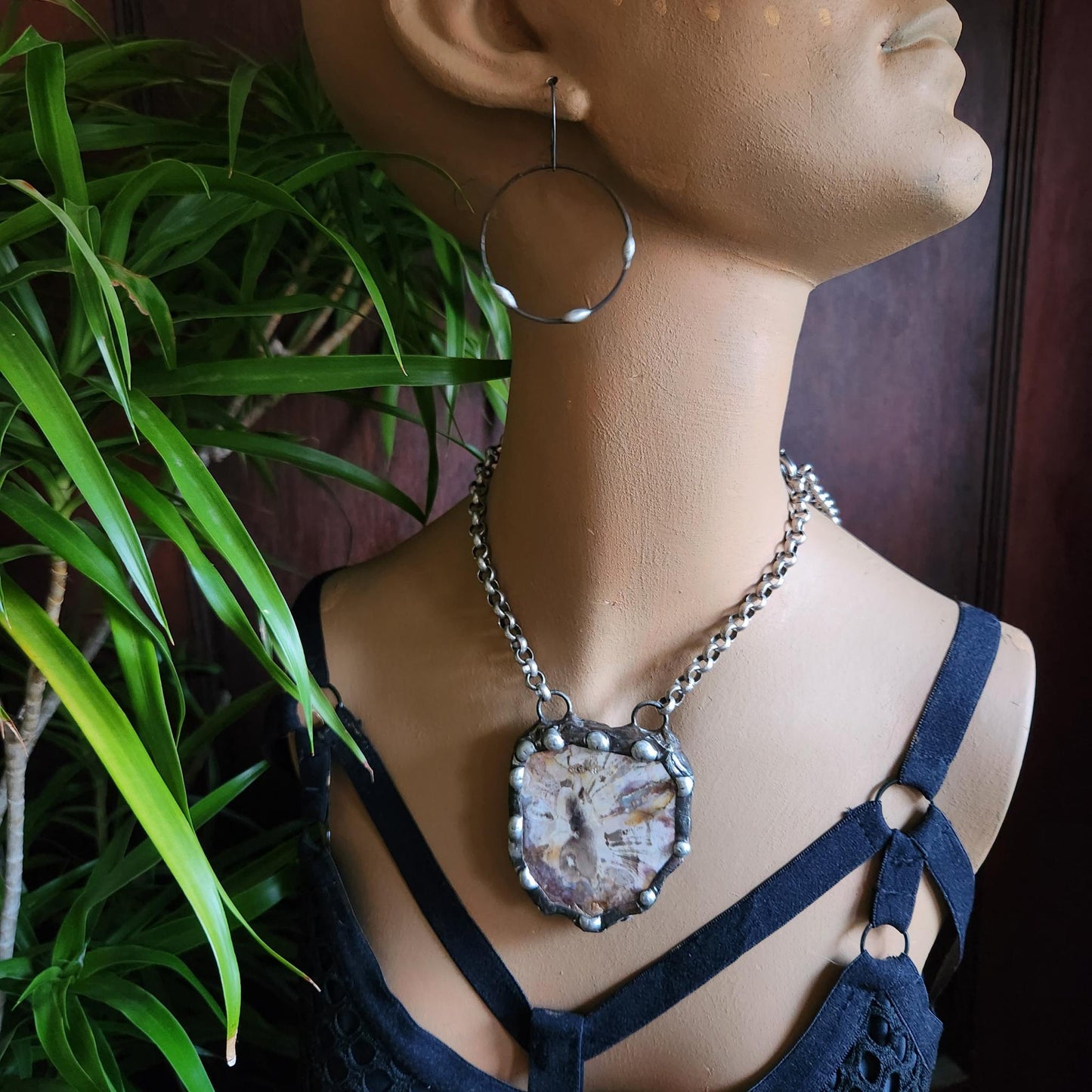 Goliath ~ Petrified Wood Necklace