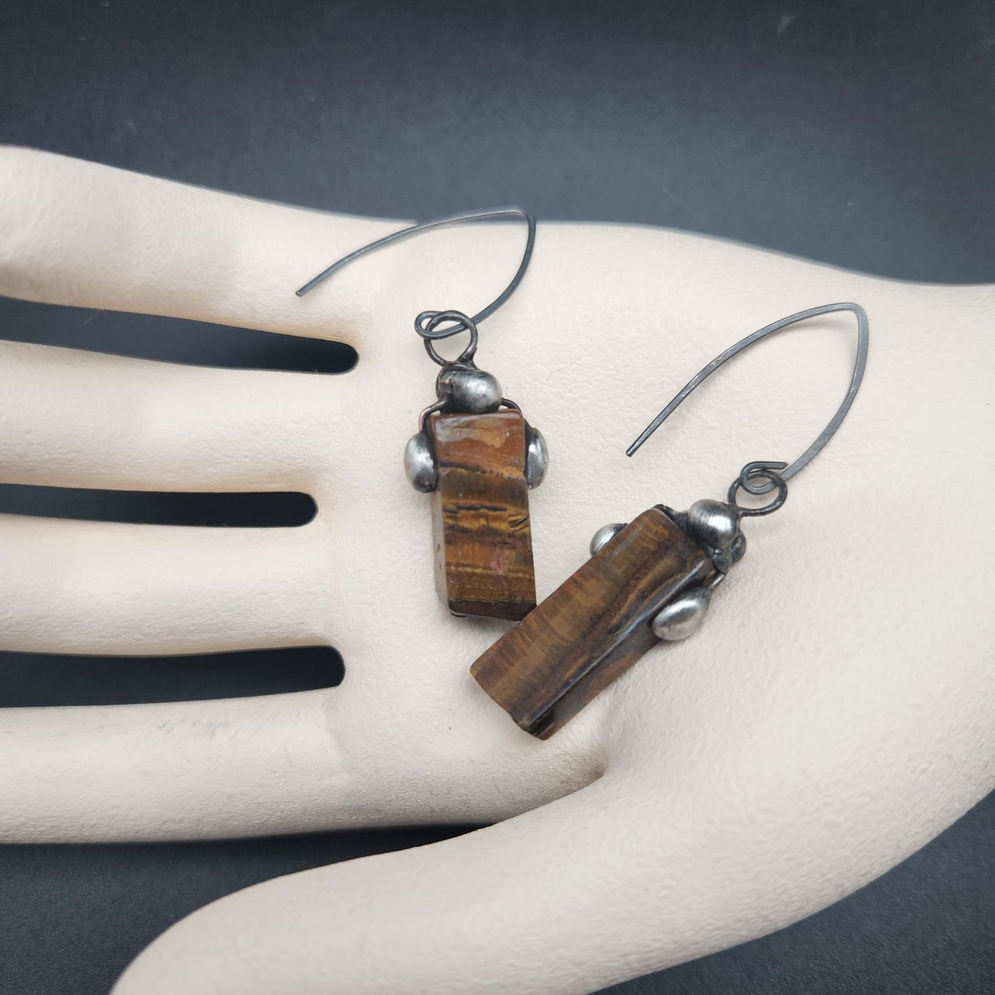 Eye Of The Tiger ~ Tiger's Eye Earrings