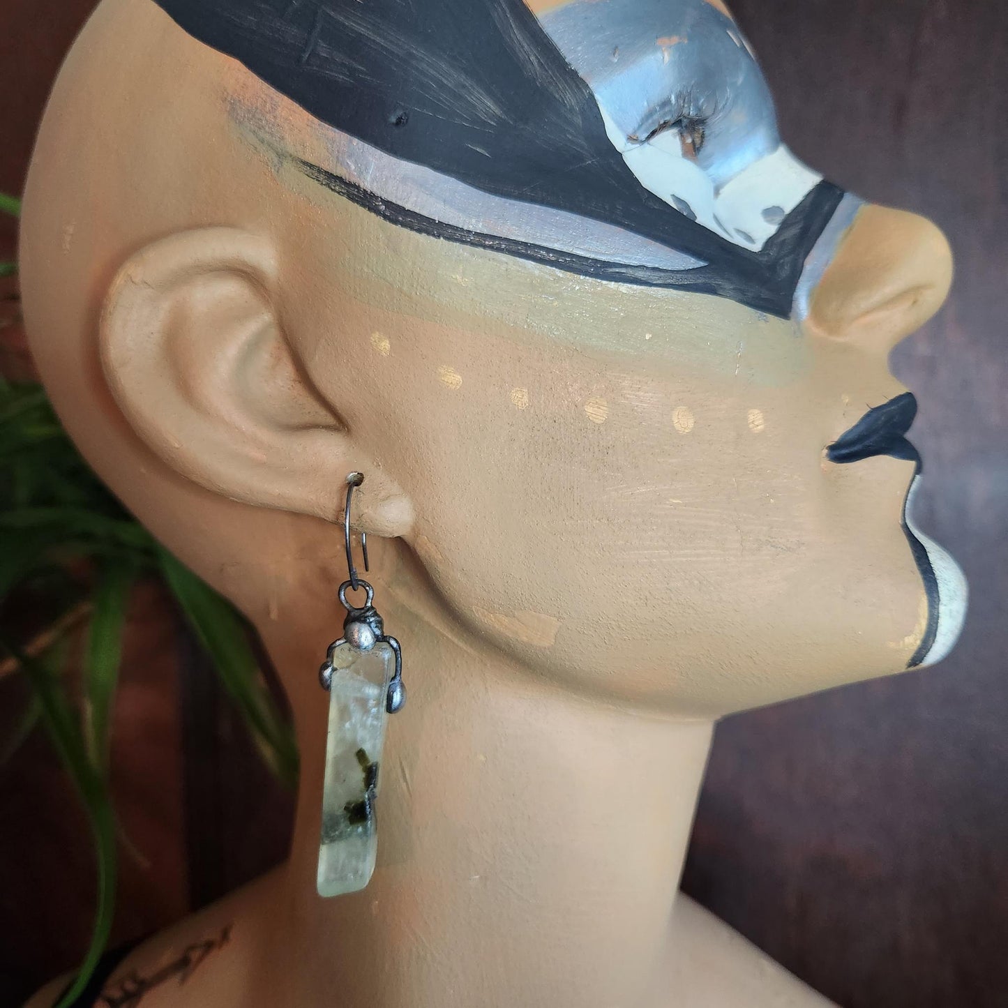 Bewitched ~ Prehnite Earrings