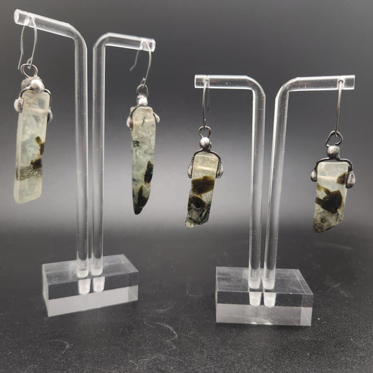 Bewitched ~ Prehnite Earrings