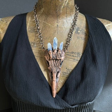 Crowned ~ Raven's Legacy ~ Large Necklace