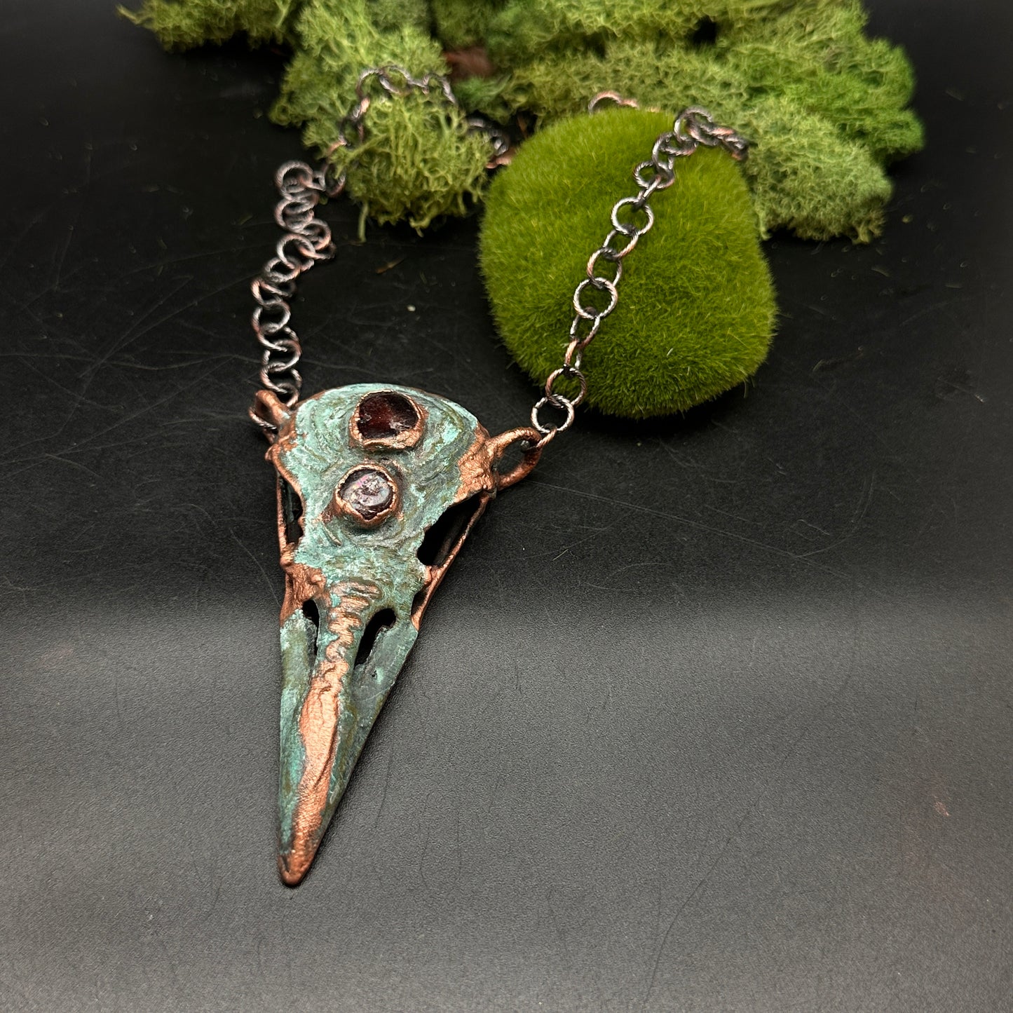 Jeweled ~ Raven's Legacy ~ Large Necklace