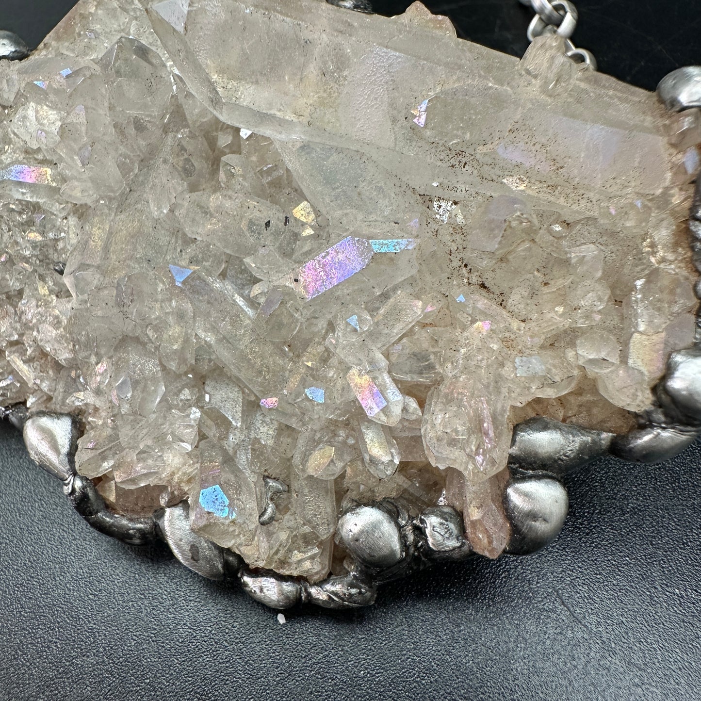 Angelic ~ Aura Quartz Statement Piece