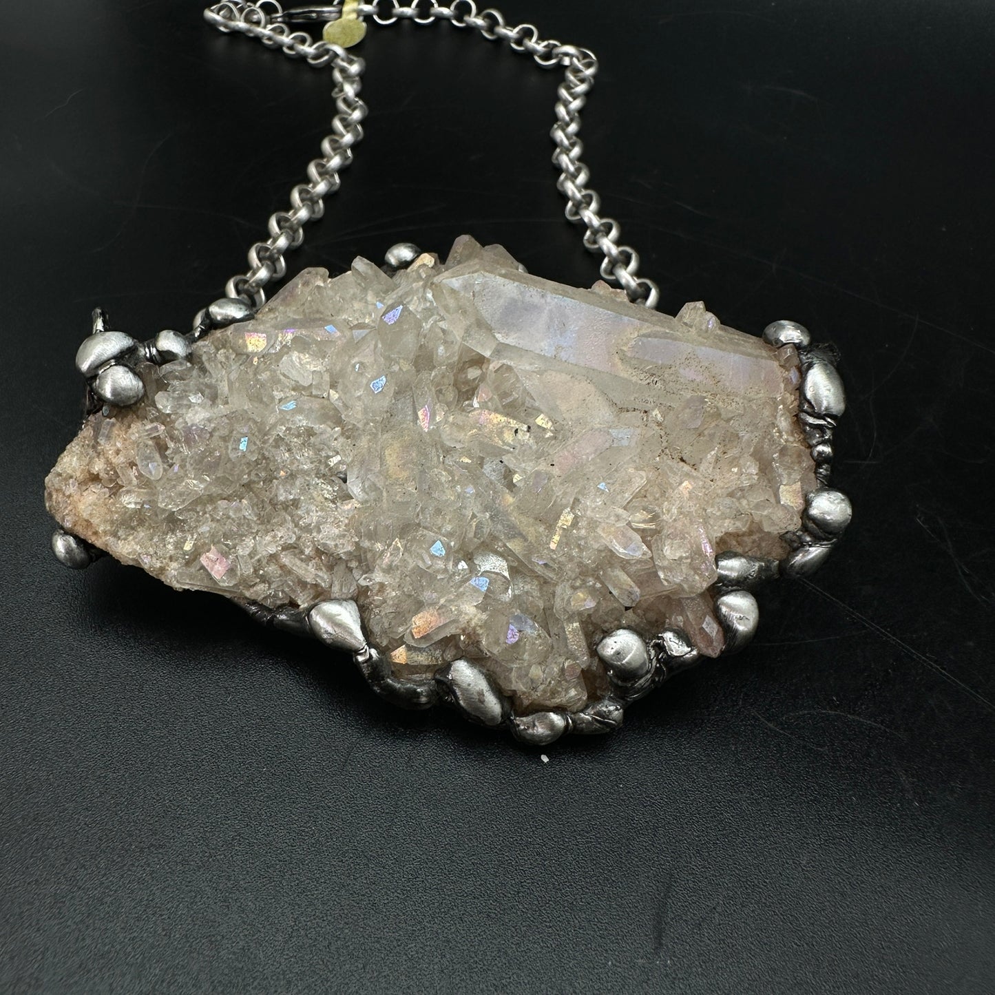Angelic ~ Aura Quartz Statement Piece