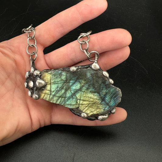 Glow ~ Labradorite Necklace